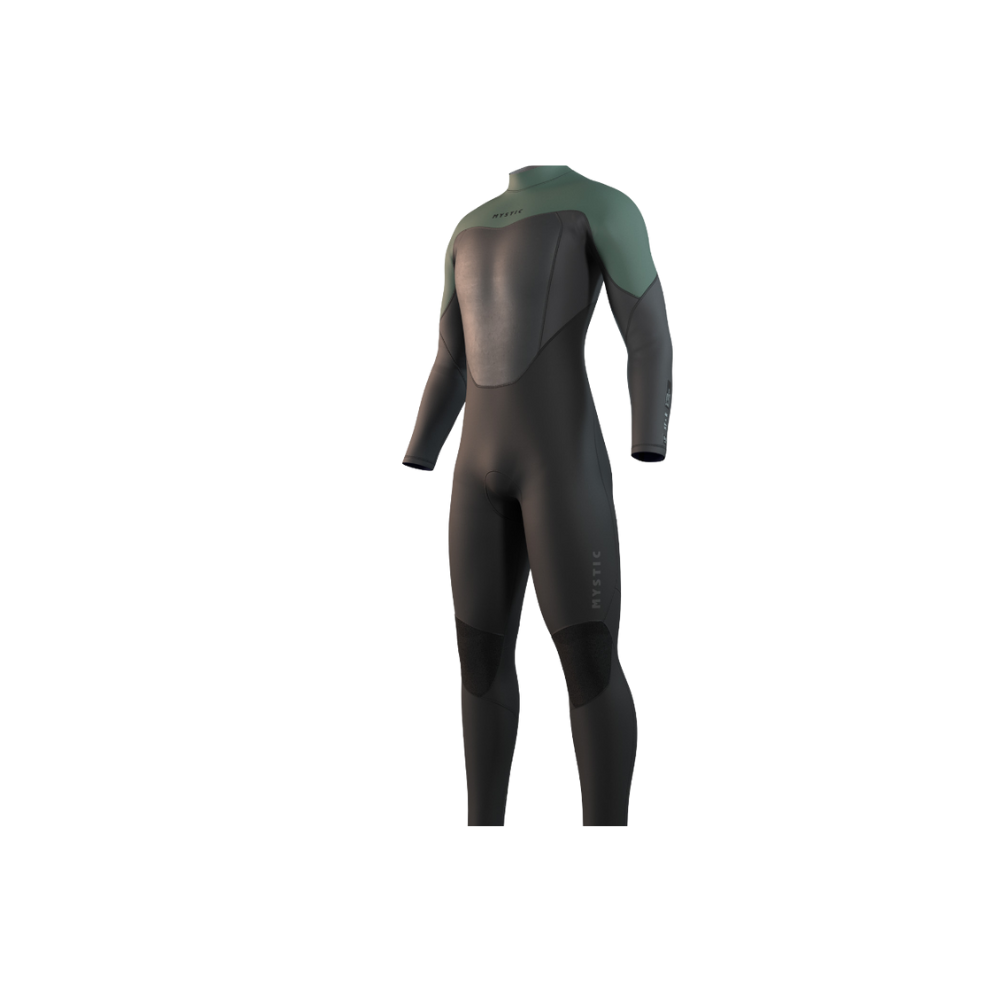 Mystic STAR 4/3mm Back-Zip Fullsuit Wetsuit - Dark Olive