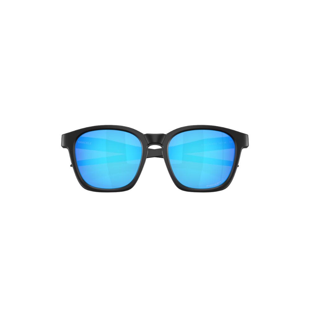 Oakley Shackle Verres prizm sapphire , Monture matte black
