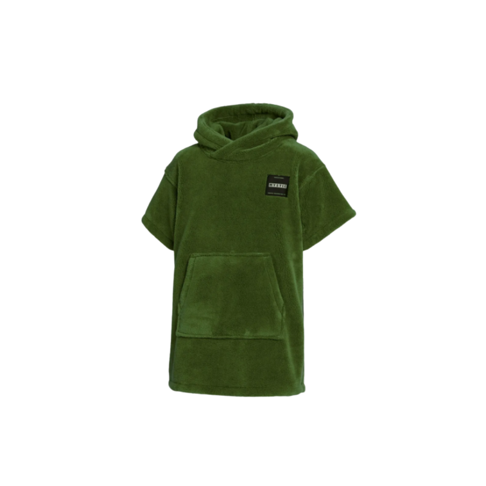 Mystic PONCHO TEDDY enfant vert mousse