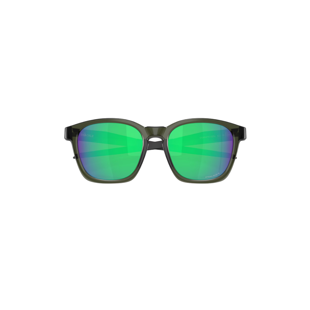 Oakley Shackle Verres prizm jade ,  Monture olive ink